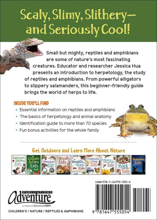 Reptiles & Amphibians for Kids: An Introduction to Herpetology (Turtles, Snakes, Frogs, Toads & More)
