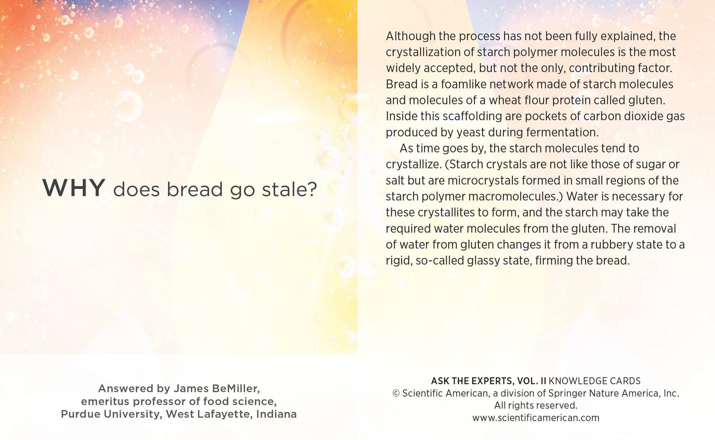 Ask the Experts: Mind-Blowing Answers to Science Questions Knowledge Cards (Vol. 2 )