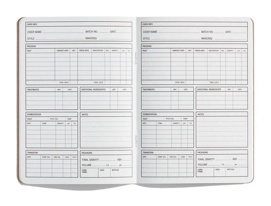 Cider Making Journal