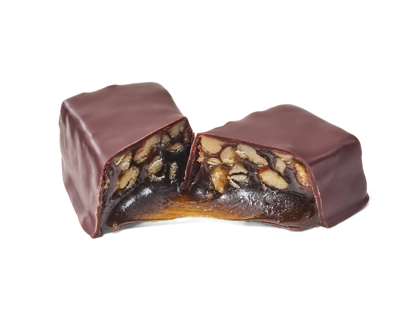 Lou Whistle - Molasses Pecan Chew Covered in Dark Chocolate by Oregon Bark