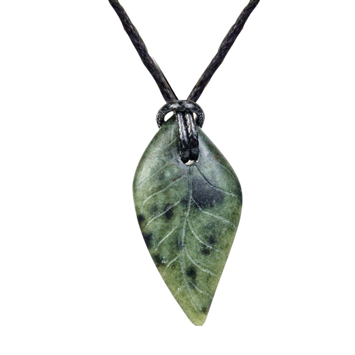 Leaf Pendant Soapstone Jewelry Carving Kit
