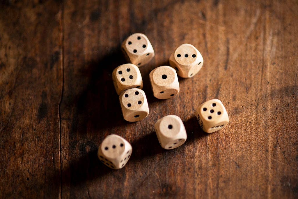 Wooden Dice