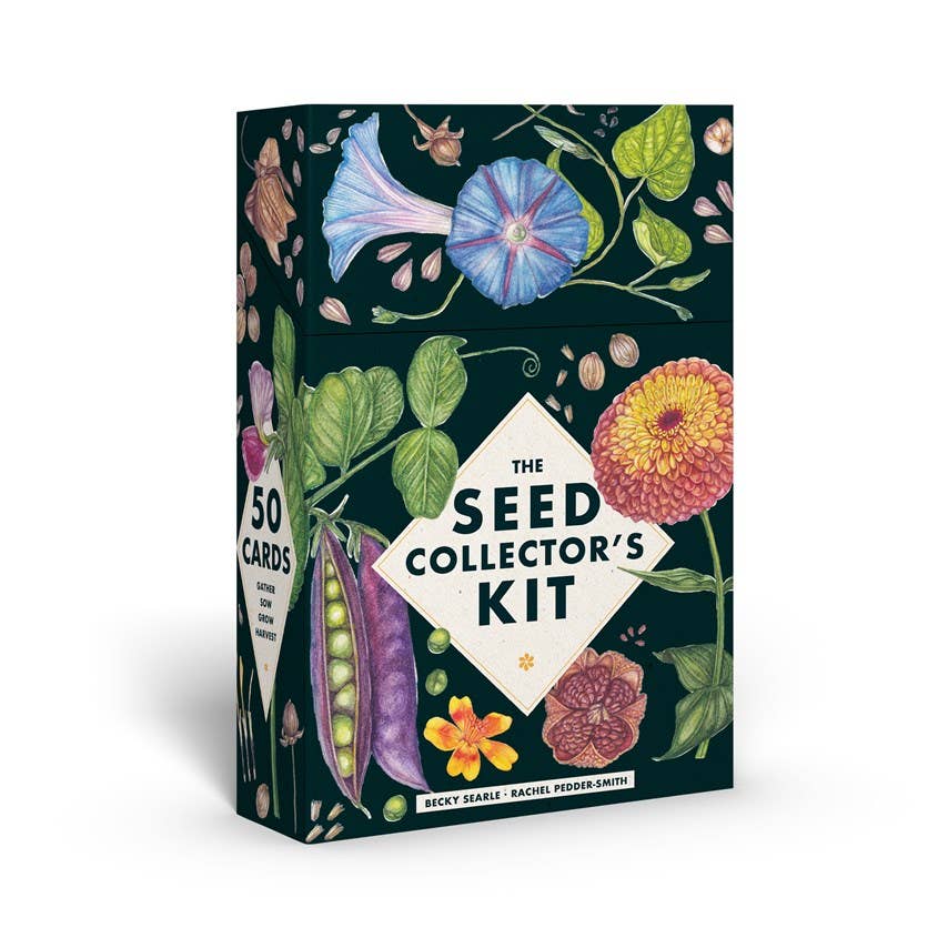 The Seed Collector's Kit: Collect - Sow - Grow - Harvest: Plant Your Garden from Seed with 50 Informative Cards, Five Collection Envelopes, and a Practica