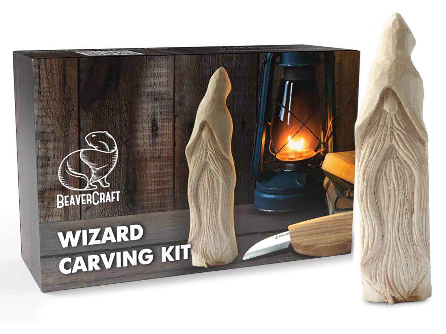 Wizard Carving Kit - Complete Starter Whittling Kit – Summer Beam Books