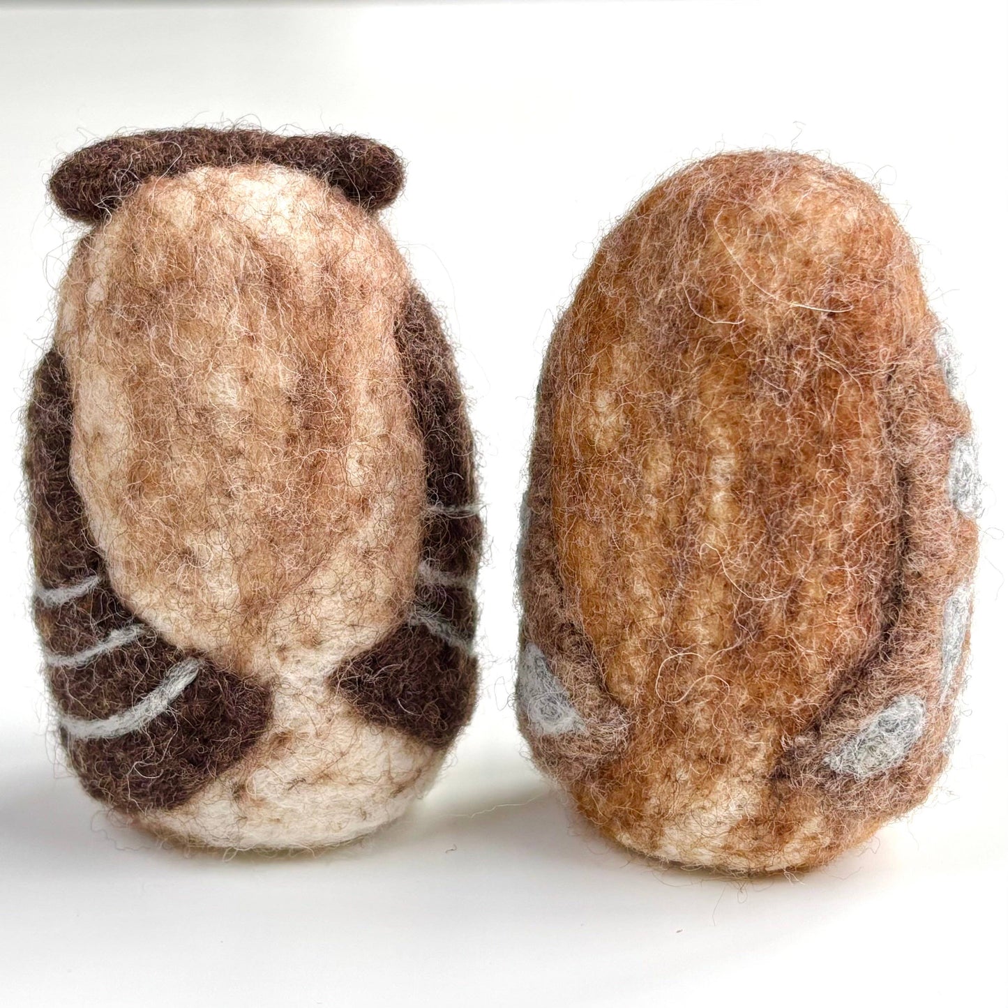 Great Horned and Barn Owls Needle Felting Kit