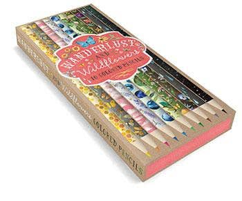 Wanderlust and Wildflowers 10 Colored Pencils by Katie Daisy