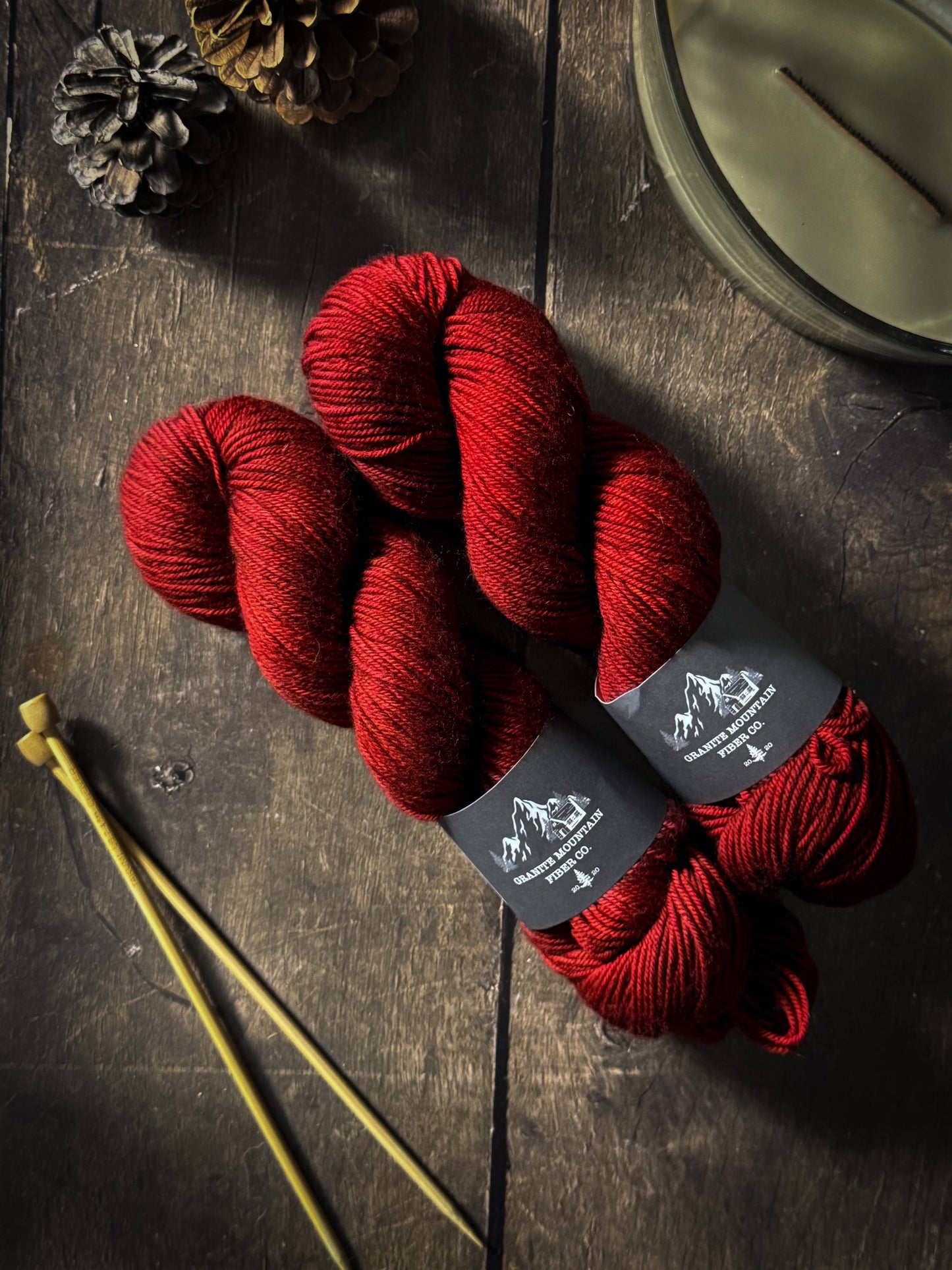 Freedom Trail Merino Wool Yarn- Dixville DK Granite Mountain Fiber Co.