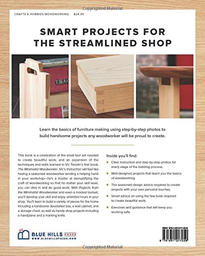 Projects from the Minimalist Woodworker: Building Techniques for Mastering Essential Tools: Building Techniques for Mastering Essential Tools