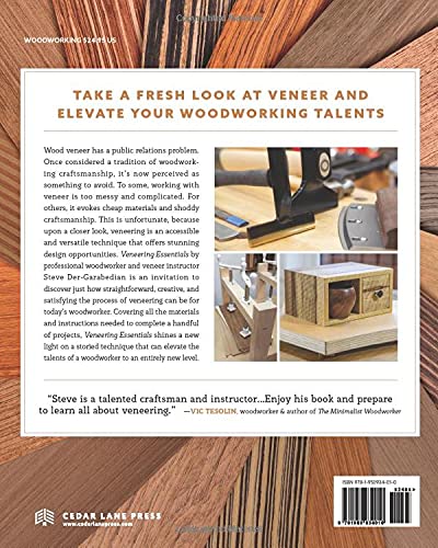 Veneering Essentials: Simple Techniques & Practical Projects for Today's Woodworker by Steve Der-Garabedian