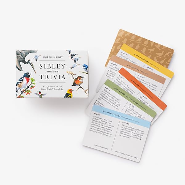 Sibley Birder's Trivia: A Card Game: 400 Questions to Test Every Birder's Knowledge by David Allen Sibley