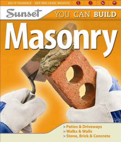 Masonry (You Can Build) by Steve Cory & Sunset Books