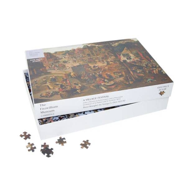 A Village Festival 1000 Piece Jigsaw Puzzle