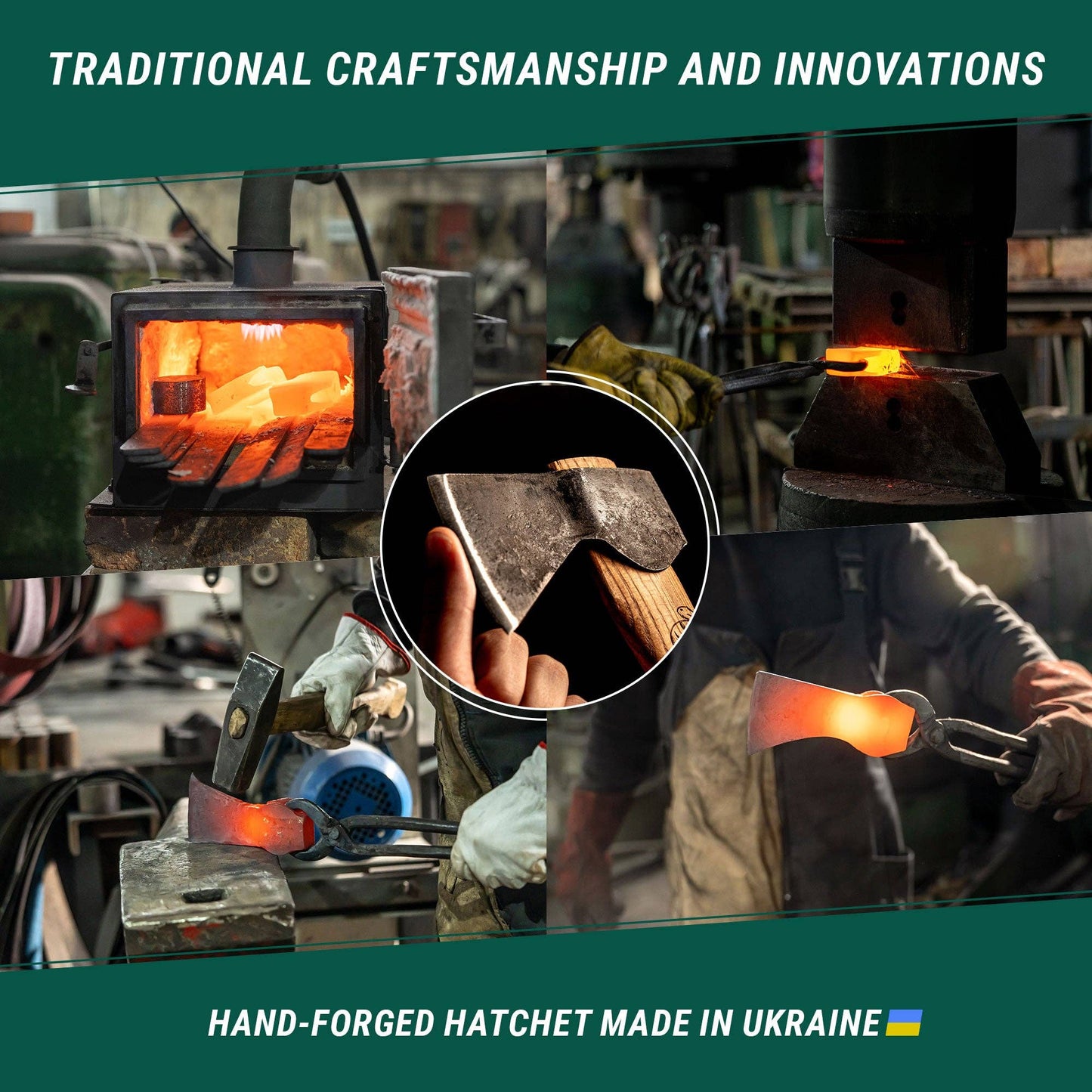 Compact Wood Hatchet for All Tasks and Purposes