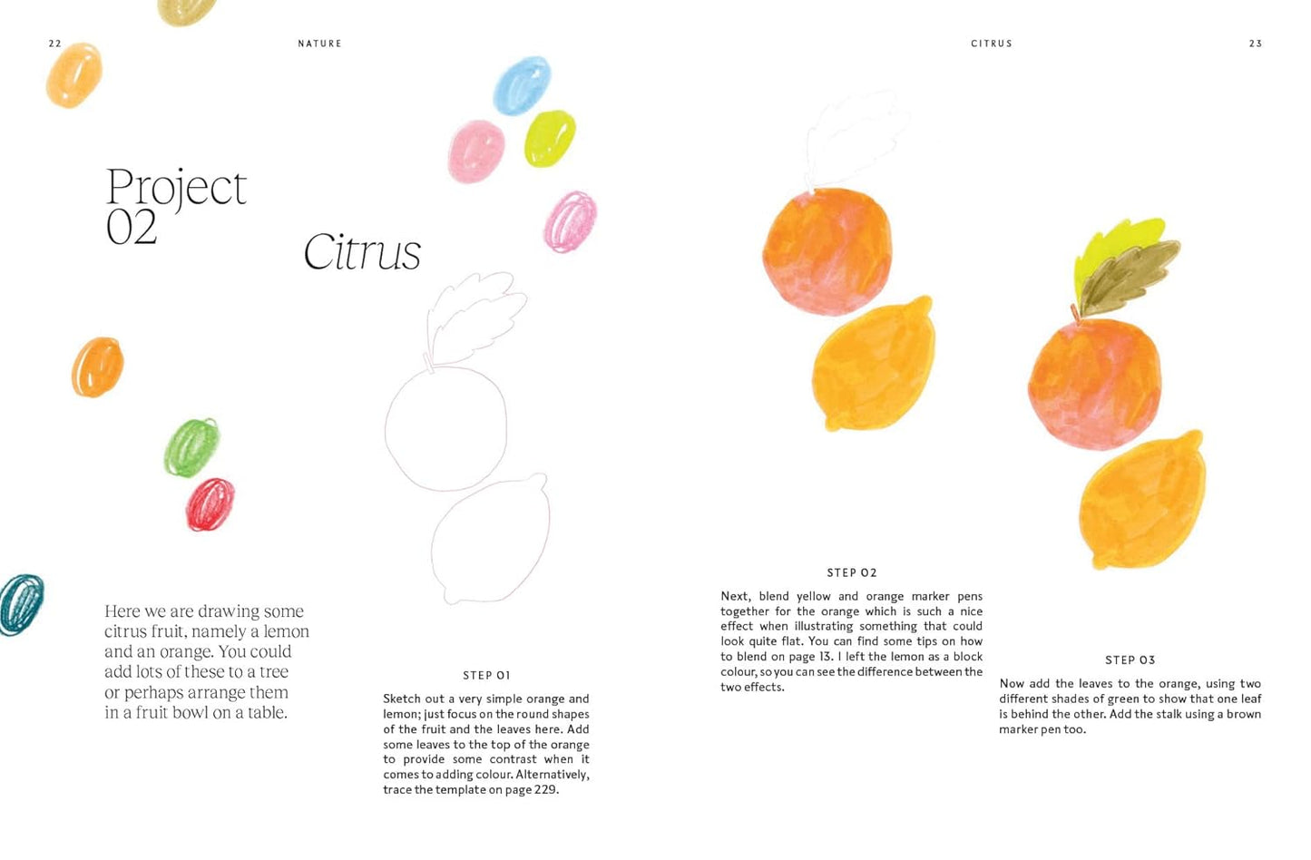 15-Minute Art Drawing: Learn How to Draw, Colour and Shade by Jessica Smith