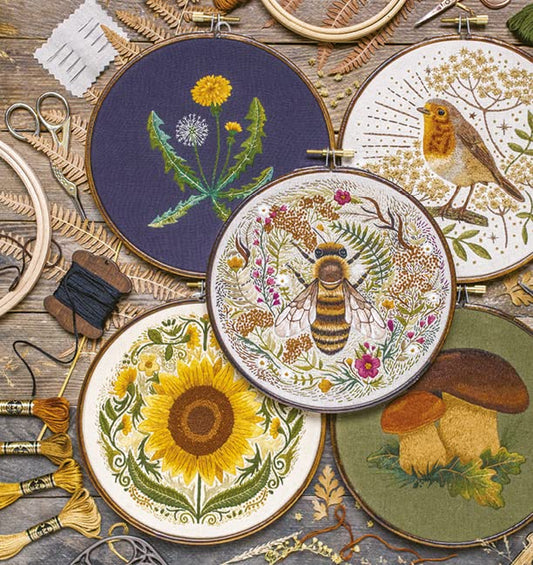 Paint with Thread: A Step-By-Step Guide to Embroidery Through the Seasons: A Step-By-Step Guide to Embroidery Through the Seasons