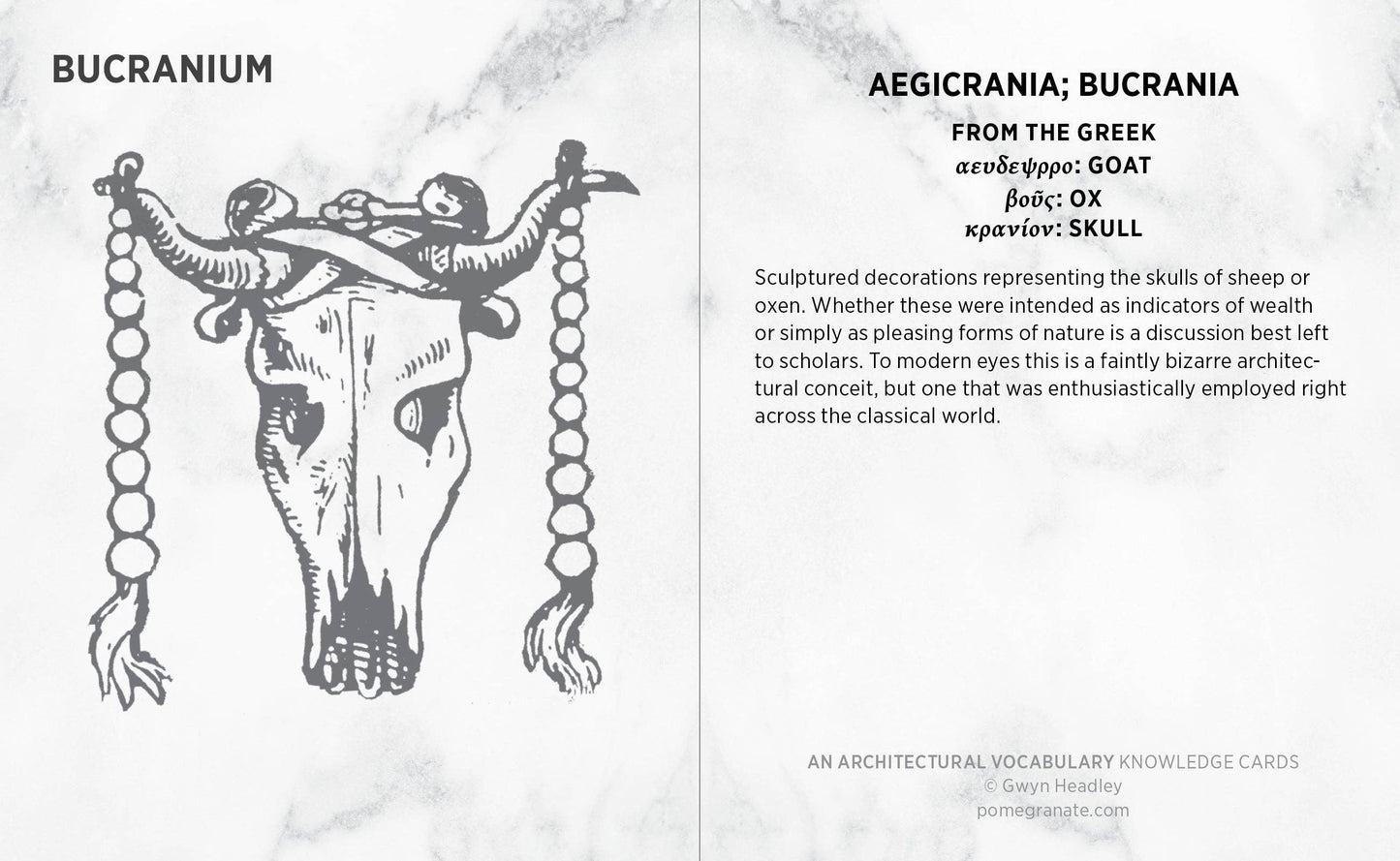 An Architectural Vocabulary Knowledge Cards