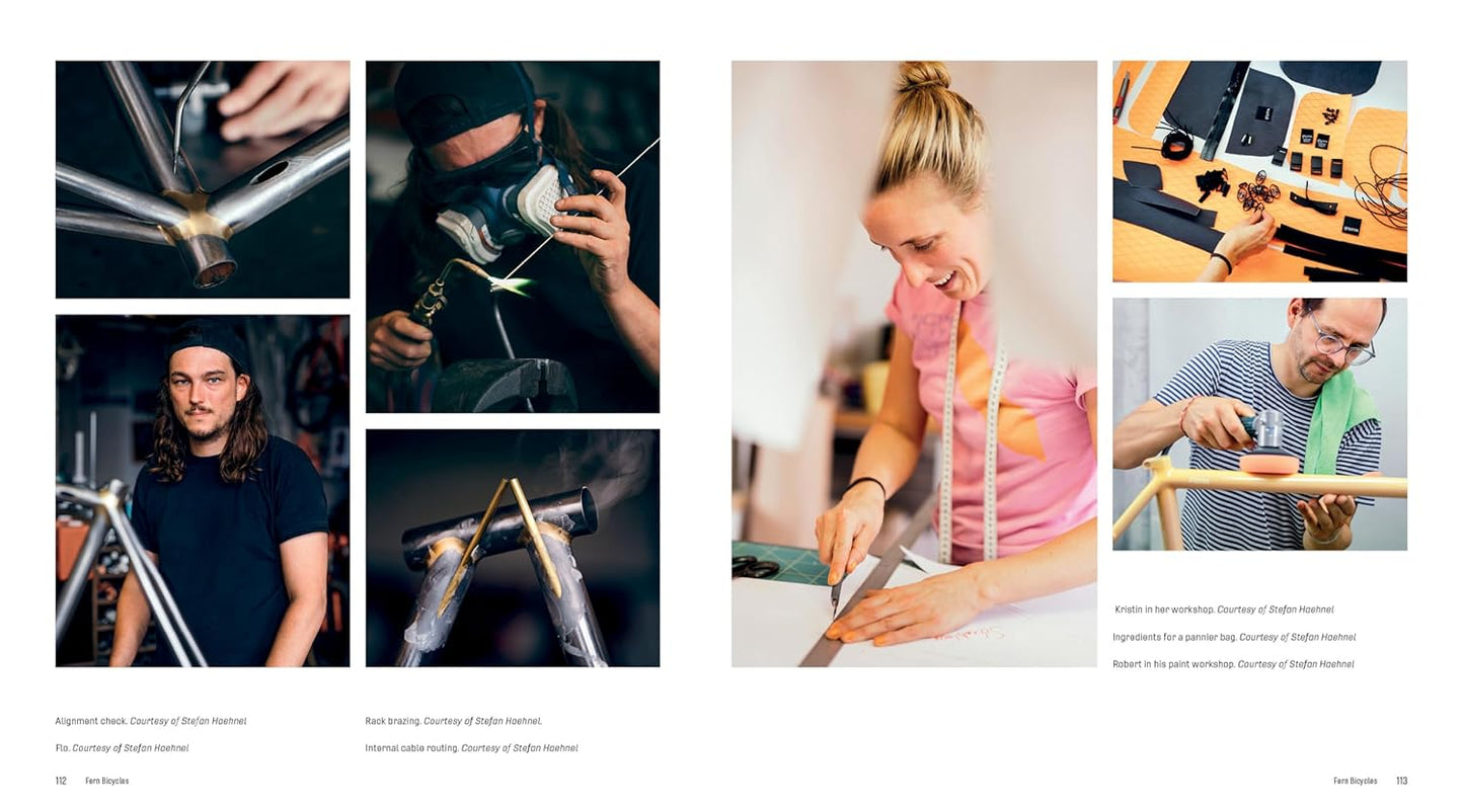 Handcrafted Bicycles: Builders, Frame Design, and Inspiration by Christine Elliott and David Jablonka