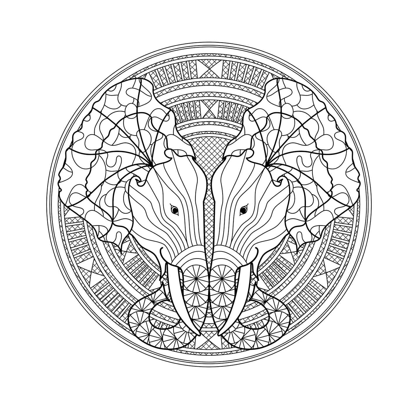 Meditation Mandalas: 24 Soothing Illustrations to Achieve Tranquility, Alleviate Anxiety, and Release Tension