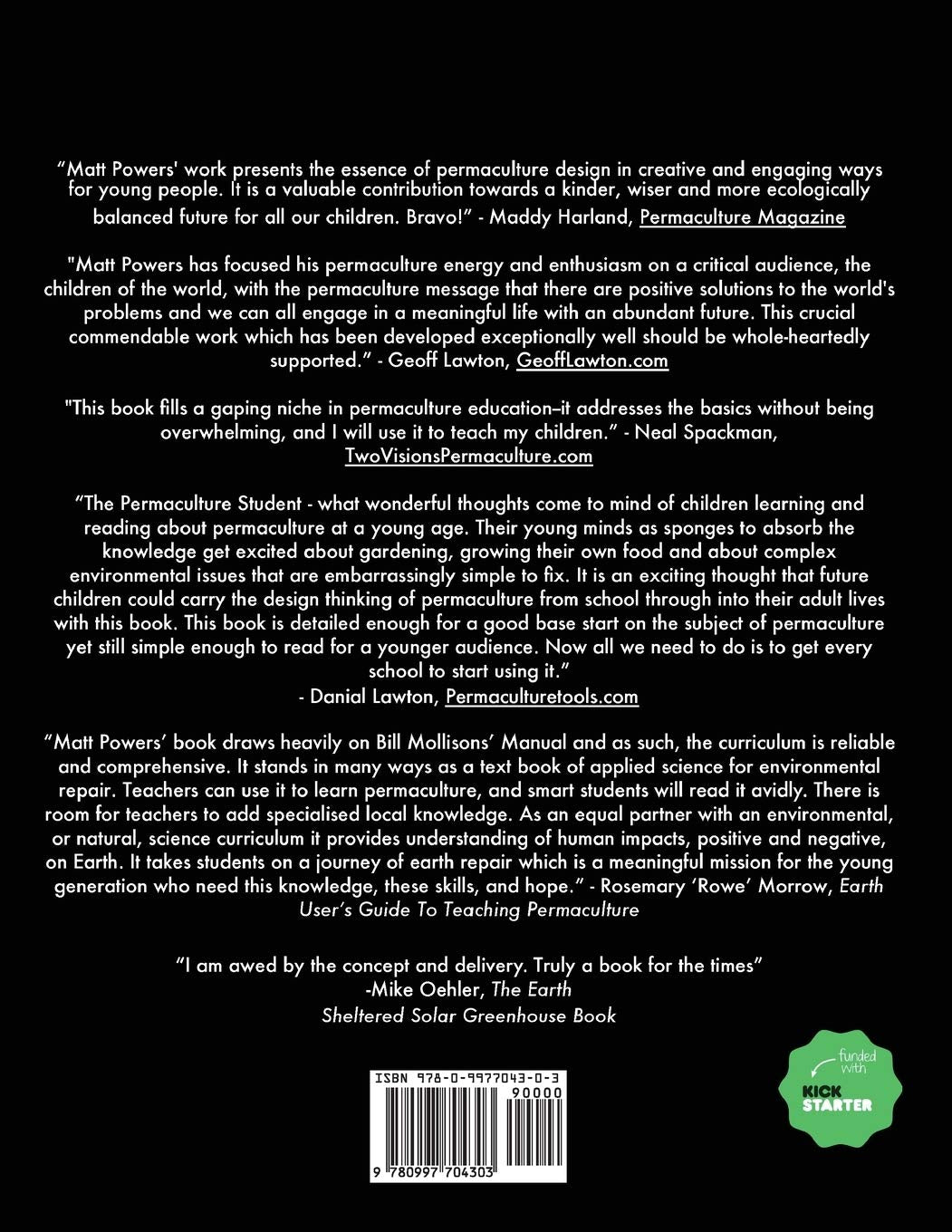 The Permaculture Student 1 by Matt Powers