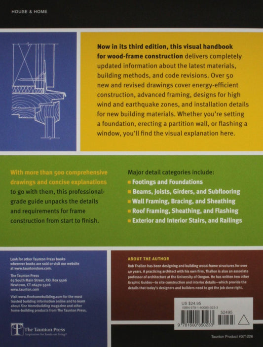 Graphic Guide to Frame Construction (3rd Edition) by Rob Thallon