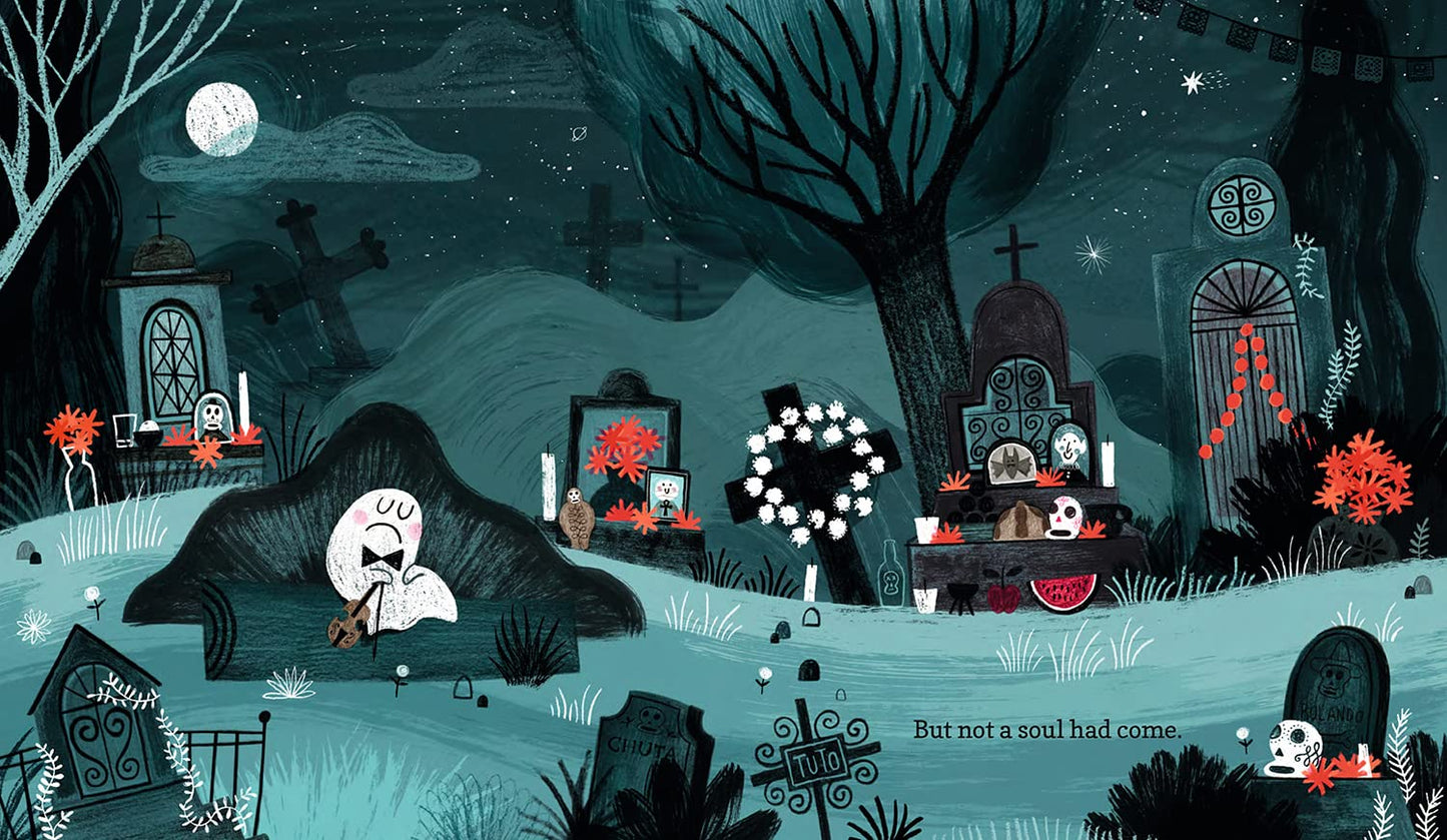 Gustavo, the Shy Ghost: (A Halloween Picture Book Celebrating Friendship, Courage, and Cultural Traditions - For Toddlers, Preschoolers, and 1-2 Grade