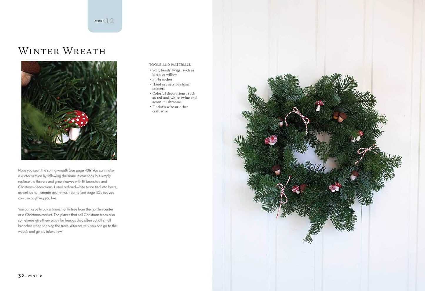 52 Nature Craft Projects: Inspiration for Every Week of the Year by Barbora Kurcova