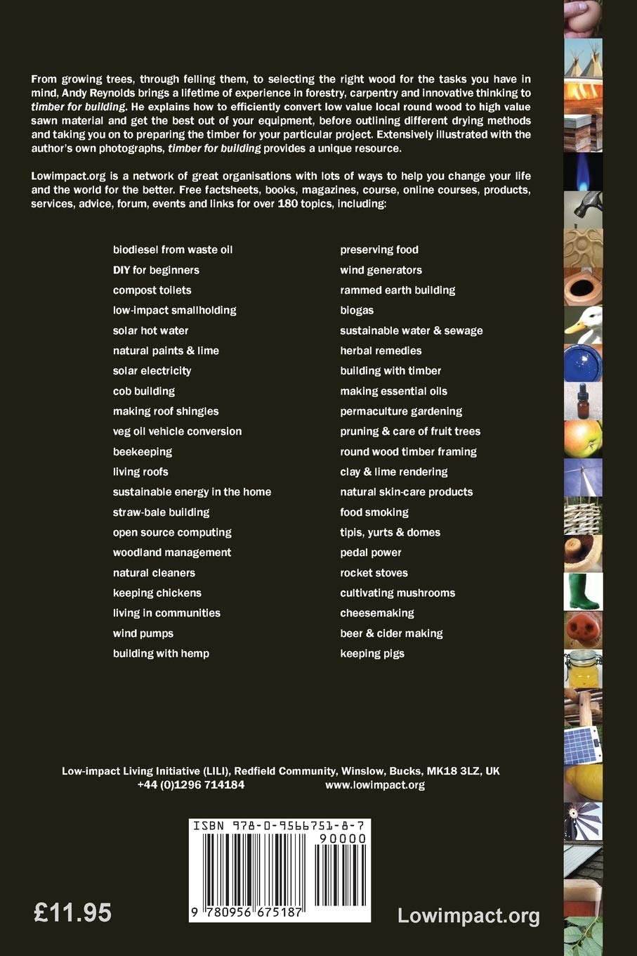 Timber for Building: Turning Trees into Houses by Andy Reynolds