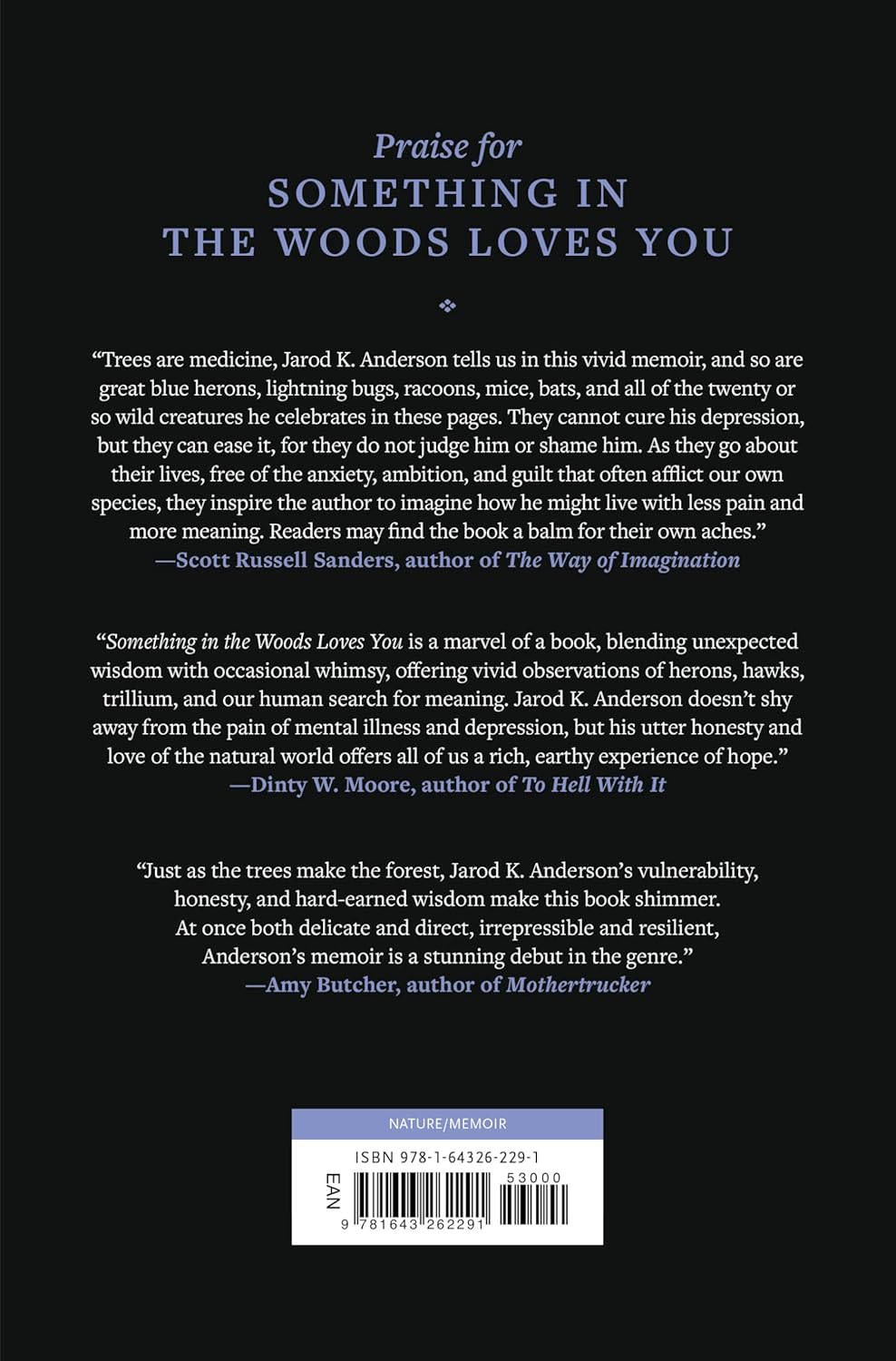 Something in the Woods Loves You by Jarod K Anderson