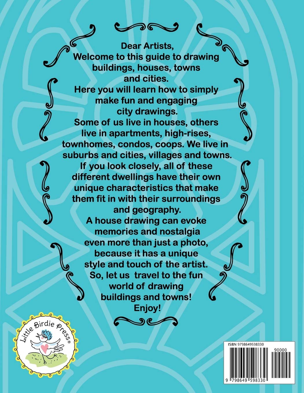 How to draw buildings and towns - guide for kids ages 10 and up: Tips for creating your own unique drawings of houses, streets and cities.: Tips for creating your own unique drawings of houses, streets and cities.