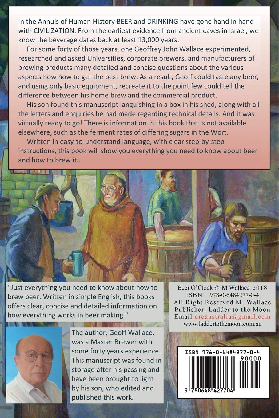 Beer O'Clock: How to Create Beer, Make Friends and Lose Inhibitions While Sitting Around the House by Geoffrey J Wallace & Michael J Wallace
