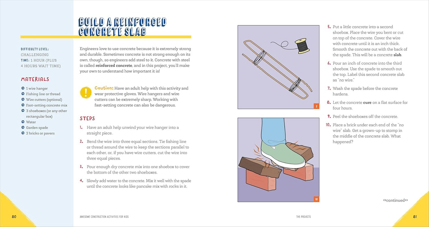 Awesome Construction Activities for Kids by Akyiaa Morrison, PE