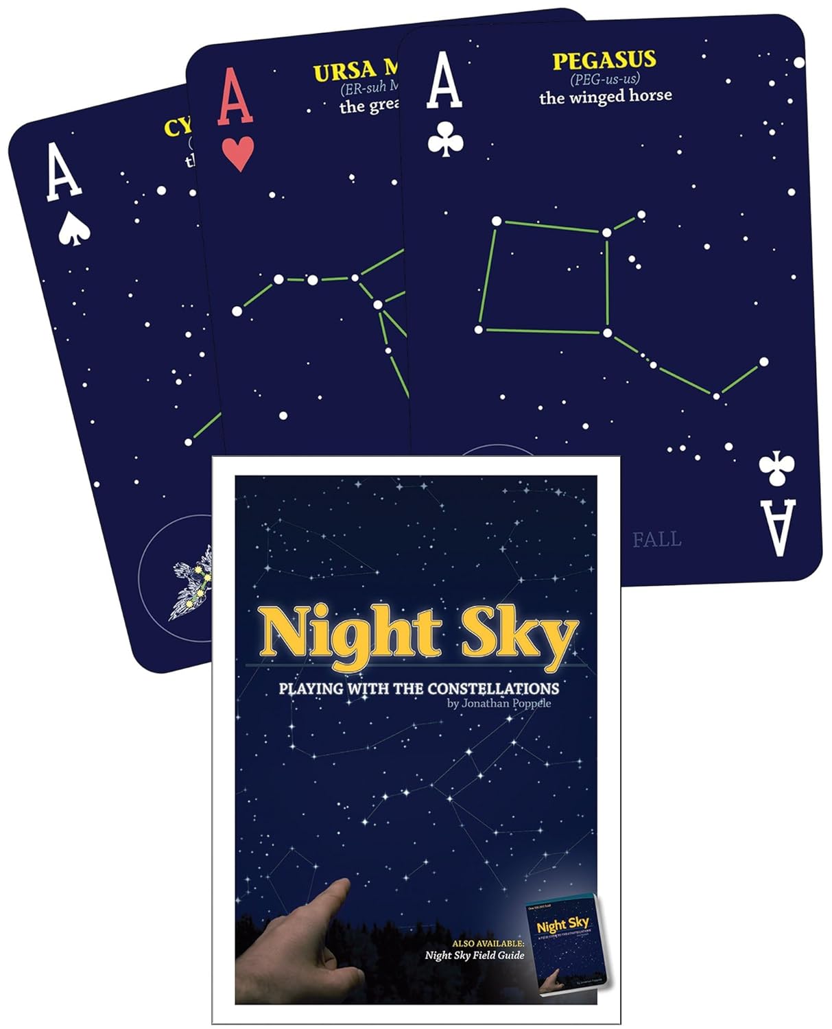 Night Sky Playing Cards: Playing with the Constellations by Jonathan Poppele