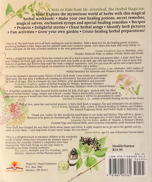 A Kid's Herb Book: For Children of All Ages
