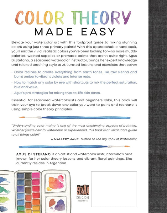 Watercolor Alchemy: Your Guide to Mixing Beautiful Colors by Agus Di Stefano