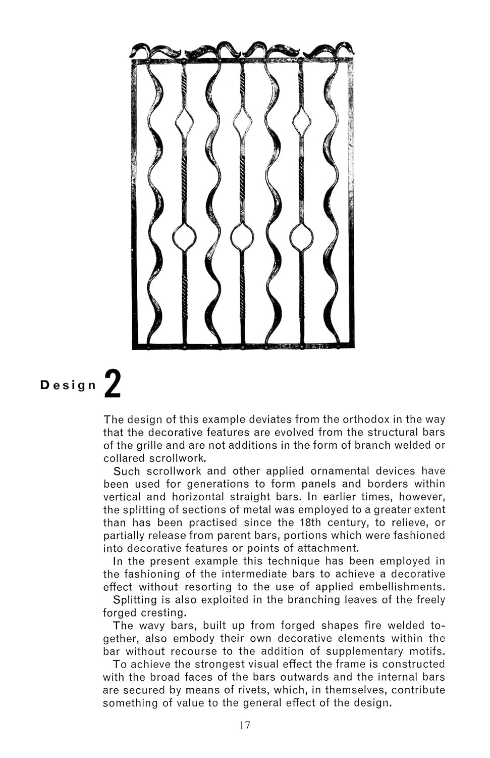 Decorative Ironwork: Some Aspects of Design and Technique by The Countryside Agency