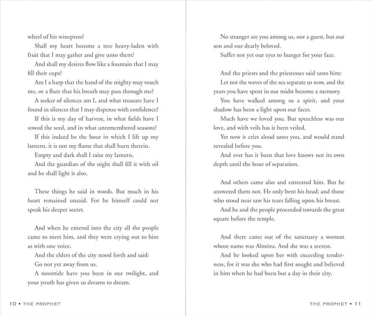 The Prophet by Kahlil Gibran