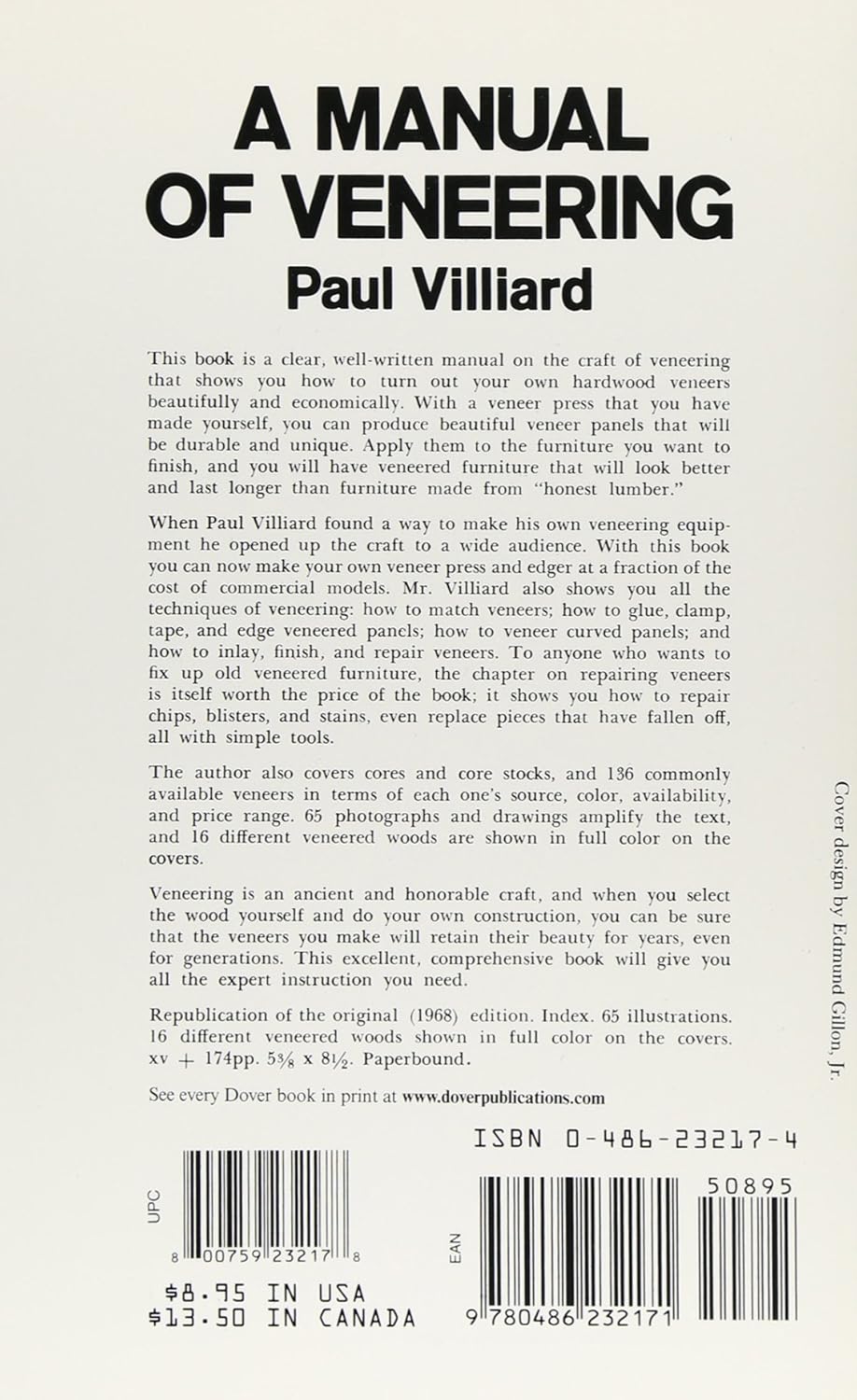 A Manual of Veneering by Paul Villiard