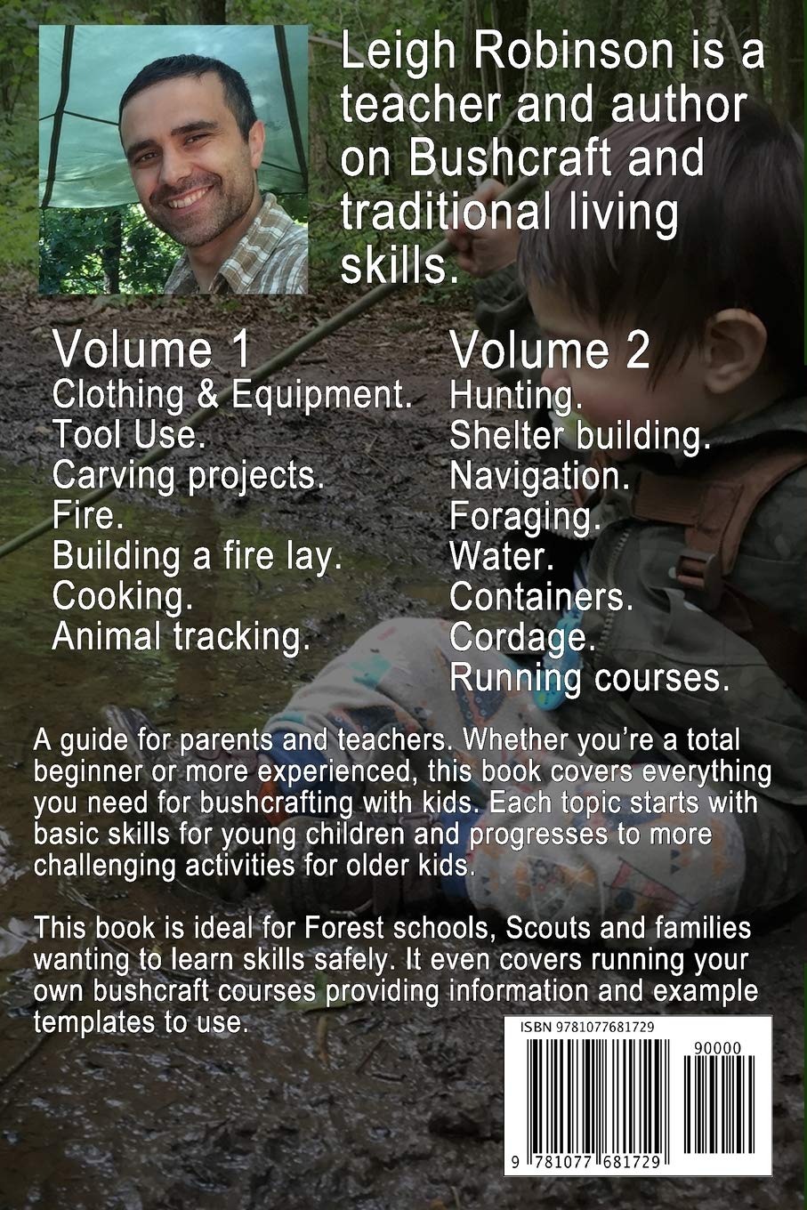 Bushcraft with kids: Volumes 1 & 2 by Leigh Robinson