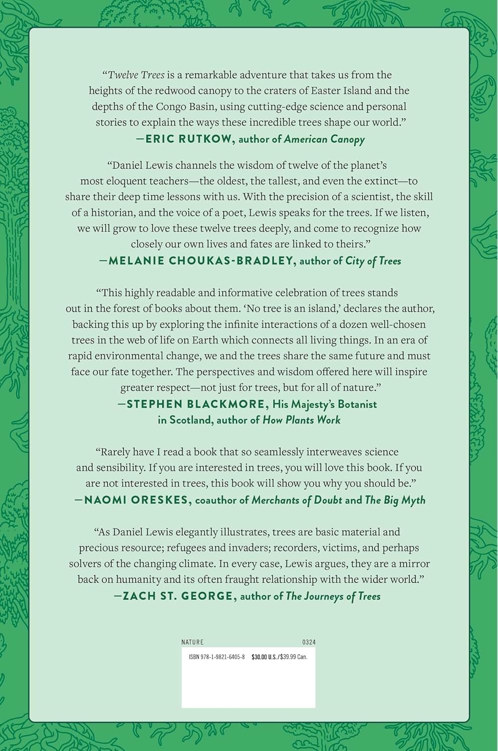 Twelve Trees: The Deep Roots of Our Future by Daniel Lewis