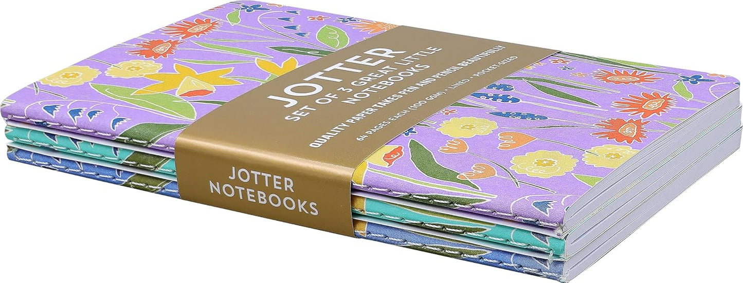 Daffodils Jotter Notebooks (Set of 3)