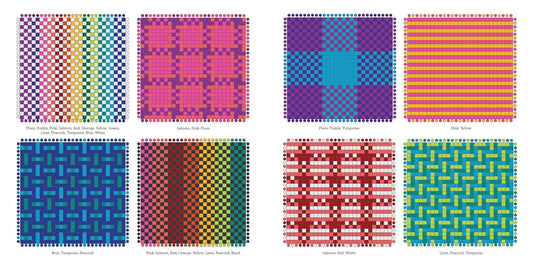 Potholder Loom Designs: 140 Colorful Patterns: 140 Colorful Patterns