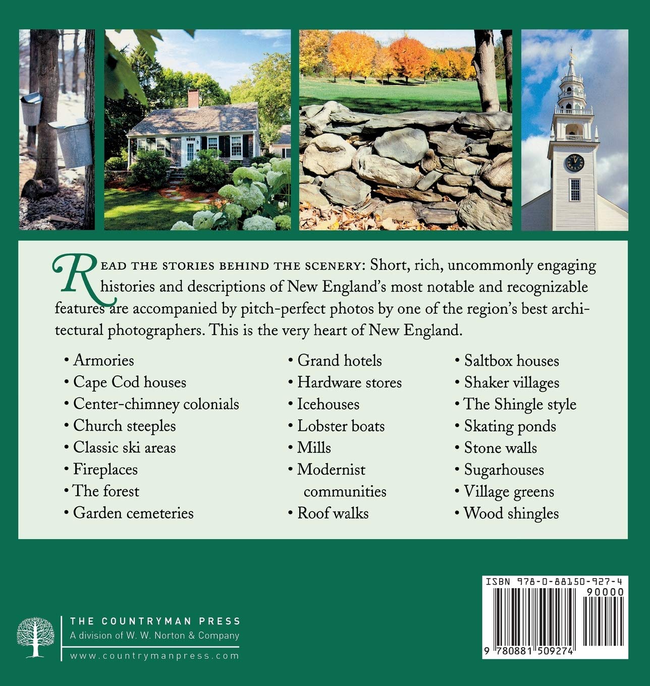 New England Icons: Shaker Villages, Saltboxes, Stone Walls, and Steeples: Shaker Villages, Saltboxes, Stone Walls, and Steeples