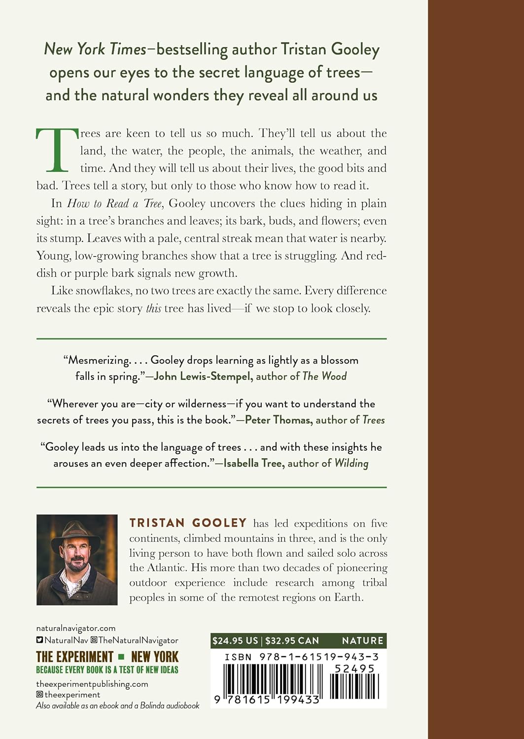 How to Read a Tree: Clues and Patterns from Bark to Leaves by Tristan Gooley