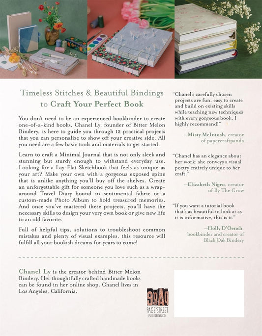 Handmade Books at Home: A Beginner's Guide to Binding Journals, Sketchbooks, Photo Albums and More by Chanel Ly