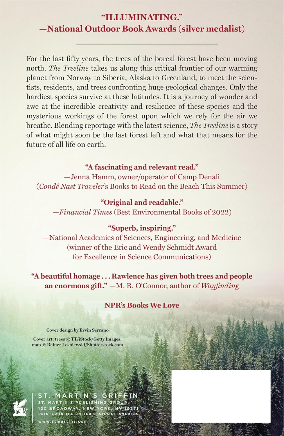 The Treeline: The Last Forest and the Future of Life on Earth by Ben Rawlence