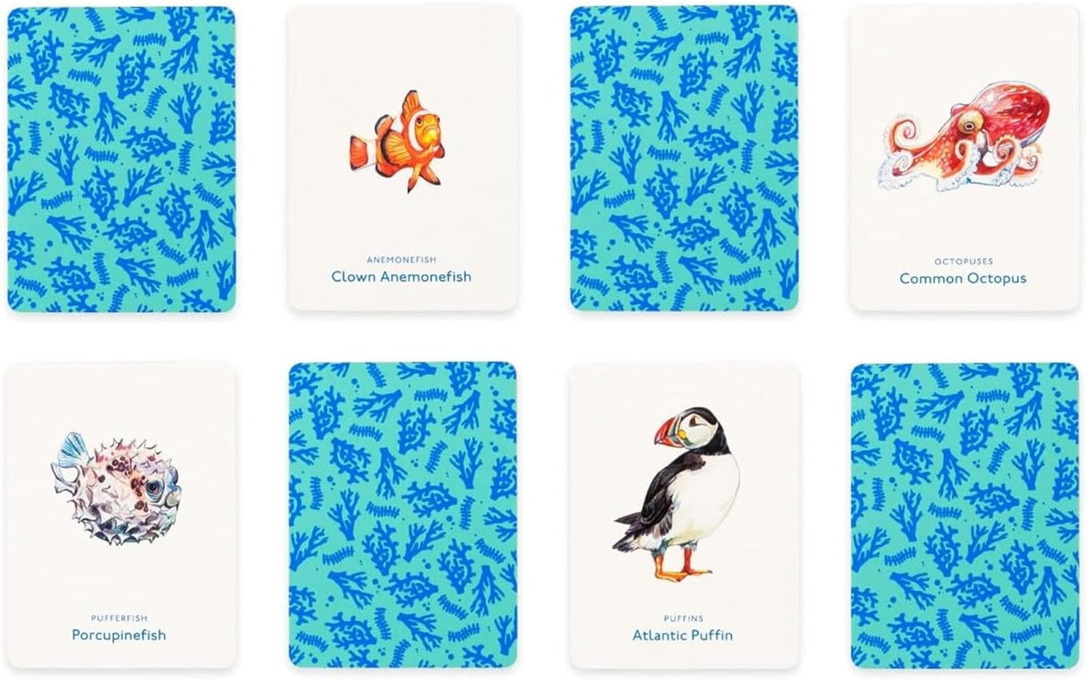 Under the Sea: An Ocean Memory Game