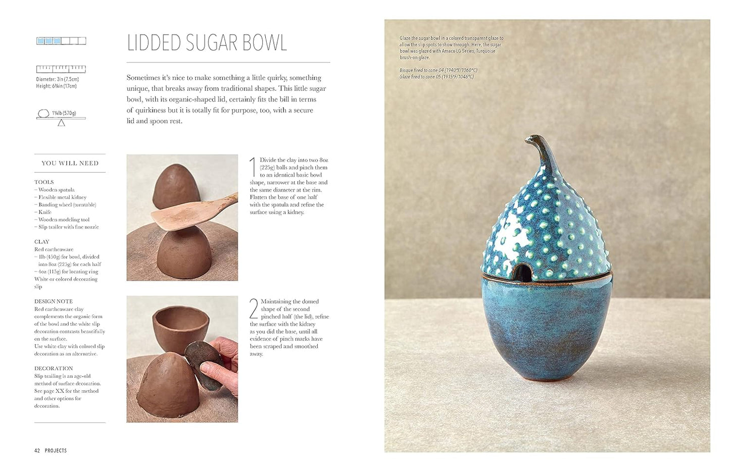 Pinch Your Pottery: The Art & Craft of Making Pinch Pots - 35 Beautiful Projects to Hand-Form from Clay by Jacqui Atkin
