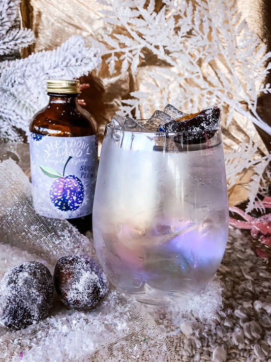 Sugar Plum Simple Syrup (8oz) by Meadowland Syrup-SALE!