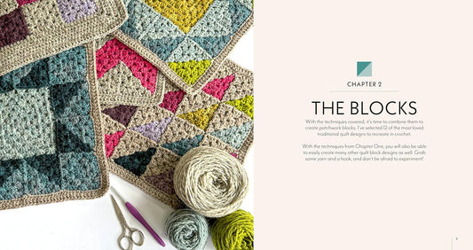Patchwork Granny Square Blankets: Learn to Crochet Quilt-Inspired Throws, Home Décor & More: Learn to Crochet Quilt-Inspired Throws, Home Décor & More