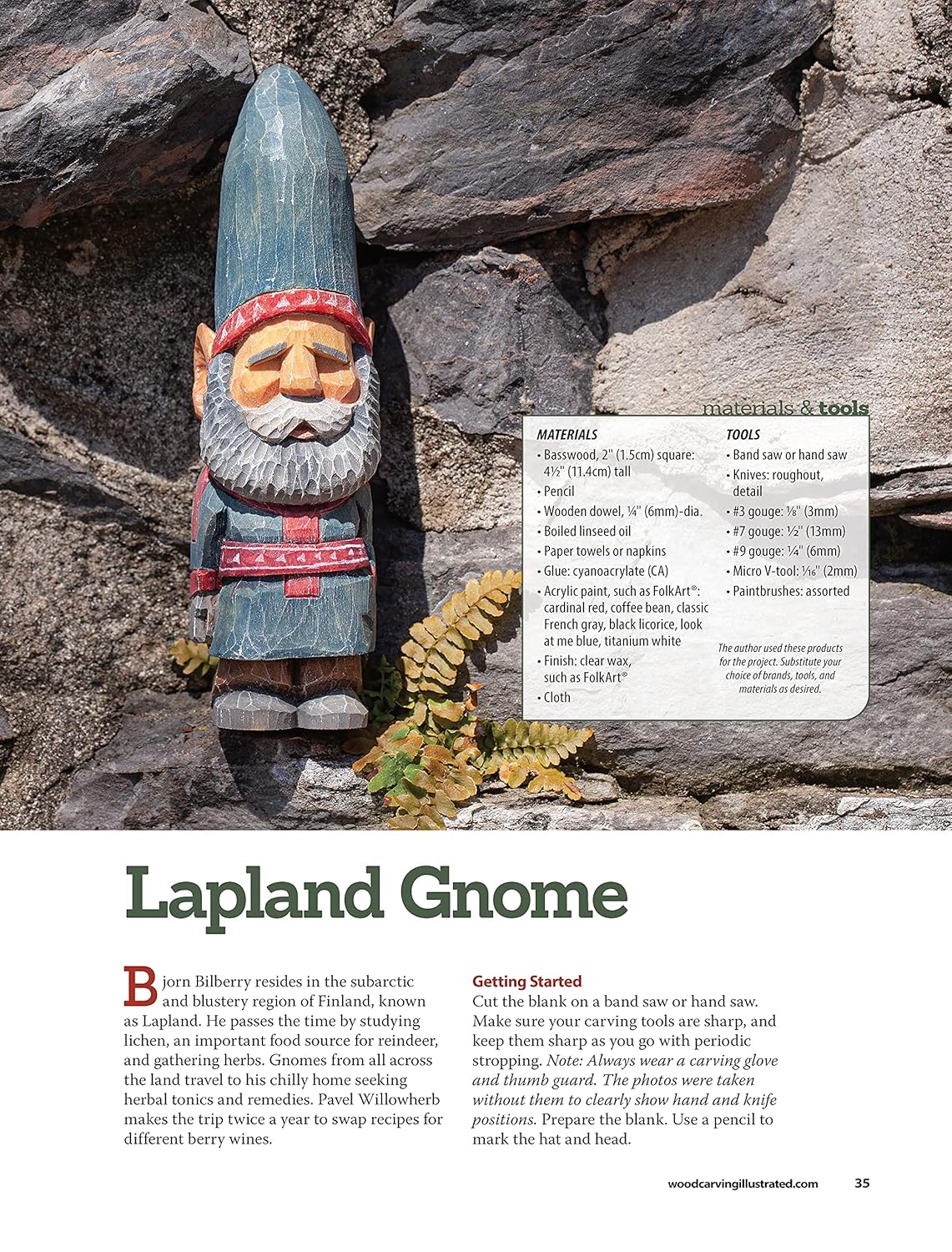 Carve a World of Gnomes: Step-By-Step Techniques for 7 Simple Projects by Nikki Reese